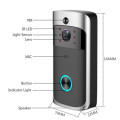 Two Way Audio Video Doorbell Wireless WiFi Doorbell Camera HD WiFi Real-Time Video Camera